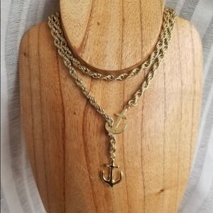 Anchor, Bracelet & Necklace, Nautical, Beachcore, Wedding Guest, Beach, Summer